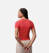 Flight Womens Short Sleeve Shirt - Track Red