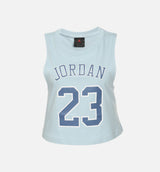 Heritage Tank Womens Short Sleeve Shirt - Blue