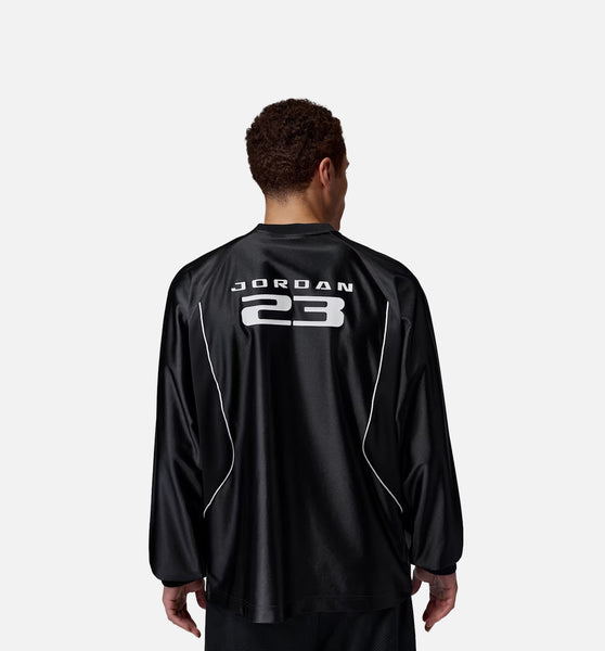 Jordan IM8995-010 Brooklyn Goalie Mens Long Sleeve Shirt - Black