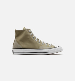 CONVERSE A07435C
 Chuck 70 Multi Stitch Cotton Mens Lifestyle Shoe - Mossy Sloth Green/Fossilized Image 0