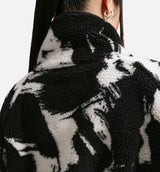 NSW Oversized High Pile Fleece Womens Sweater - Black/Black/Black/Sail