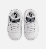 Air Jordan 5 Retro OG White Metallic Infant Toddler Lifestyle Shoe - White/Black/Metallic Silver