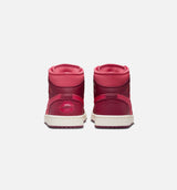 Air Jordan 1 Mid SE Valentines Day Womens Lifestyle Shoe - Team Red/Sierra Red/Pueblo Red
