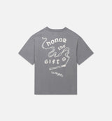 Los Angeles Nights Mens Short Sleeve Shirt - Grey