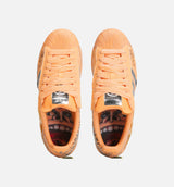 Hellstar Superstar II Mens Lifestyle Shoe - Hazy Orange/Silver Metallic/Core Black Limit One Per Customer