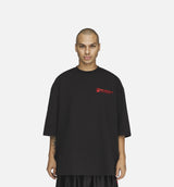 Chavarria Dark Rose Mens Short Sleeve Shirt - Black