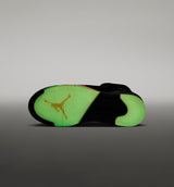 Air Jordan 5 Retro Halloween Grade School Lifestyle Shoe - Black/Picante Red/Glow N The Dark