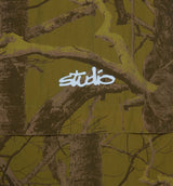 Studio Camo Windbreaker Mens Jacket - Tree Camo Gold