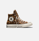 Chuck 70 Leopard Pony Hair Mens Lifestyle Shoe - Black/Natural Ivory/Egret