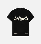 Baybayin Mens Short Sleeve Shirt - Black