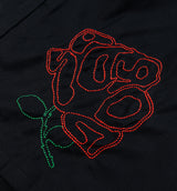 Roses Woven Womens Short - Red/Black