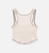 Charm Womens Tank Top - White
