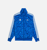 Bape x Adidas All Over Print Track Mens Jacket - Blue
