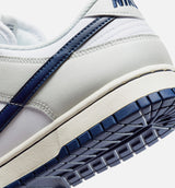 Dunk Low Mens Lifestyle Shoe - White/Midnight Navy/Photon Dust/Coconut Milk