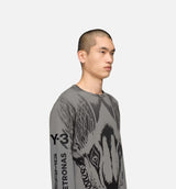 Mercedes Wolf Graphic Mens Long Sleeve Shirt - Black