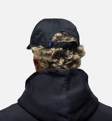 Rare Air Unstructured Washed Cap Mens Hat - Black/Red