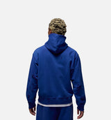 Rare Air Fleece Pullover Men Hoodie - Blue/White