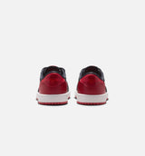 Air Jordan 1 Retro Low OG Banned Preschool Lifestyle Shoe - Black/Black/Varsity Red/Summit White Free Shipping