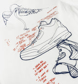 Rare Air Tee Mens Short Sleeve Shirt - Sail/Deep Royal/Deep Royal