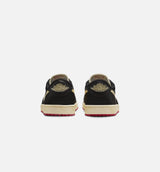 Nigel Sylvester x Air Jordan 1 Retro Low Nitro Mens Lifestyle Shoe - Black/Muslin/Varsity Red Limit One Per Customer