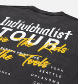 Tour Mens Short Sleeve Shirt - Black
