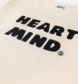Heart Mind Mens Short Sleeve Shirt - Ecru