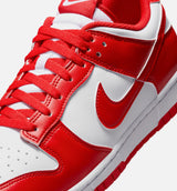 Dunk Low St John Mens Lifestyle Shoe - White/University Red