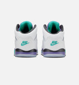 Air Jordan 5 Retro Grape Infant Toddler Lifestyle Shoe - White/New Emerald/Grape Ice/Black
