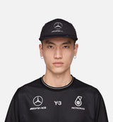Mercedes AMG Petronas Formula 1 Team Run Mens Hat - Black