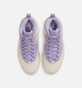 Air Jordan 10 Retro Hydrangeas Womens Lifestyle Shoe - Chalk/Hydrangeas/Wild Grape