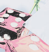 Cherries Mens Short Sleeve Shirt - White