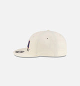 NBA 9Fifty RC Snapback Mens Hat - Cream White