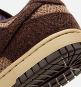 Dunk Low x Harris Tweed Womens Lifestyle Shoe - Sesame/Violet Mist/Baroque Brown