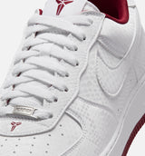 Kobe Air Force 1 Low Merion Mens Lifestyle Shoe - White/Team Red/Team Red/White