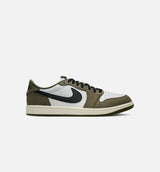 Air Jordan 1 Low OG Medium Olive And Summit White Mens Lifestyle Shoe - Medium Olive/Black/Summit White/Sail
