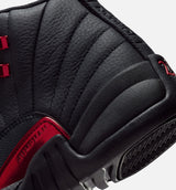 Air Jordan 12 Retro Bloodline Grade School Lifestyle Shoe - Black/Varsity Red Free Shipping