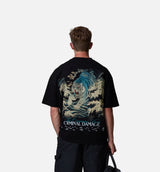 Mythical Tiger Mens Short Sleeve Shirt - Black