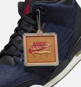 Air Jordan 3 x Levi's Indigo And Gym Red Mens Lifestyle Shoe - Denim/Black/Sail