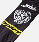 Good Food Long Sleeve Mens Jersey - Black