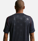 USMNT 2026 Stadium Away Dri Fit Soccer Replica Mens Jersey - Dark Obsidian/University Red/Pure Platinum
