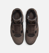 Air Jordan 4 Retro Cave Stone And Black Mens Lifestyle Shoe - Cave Stone/Black/Moon Particle
