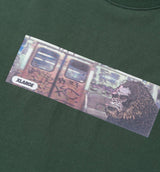 Subway Mens Short Sleeve Shirt - Green