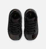 Air Jordan 11 Retro Gamma Infant Toddler Lifestyle Shoe - Black/Gamma Blue/Black Varsity/Maize Limit One Per Customer