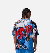 Brooklyn Graphic Mens Short Sleeve Shirt - White