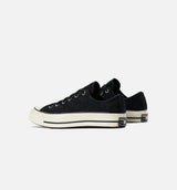 Chuck Taylor 70 OX Suede Mens Lifestyle Shoe - Black/Egret/Black