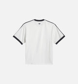 Argentina x Thrasher Ringer Mens Short Sleeve Shirt - White/Black