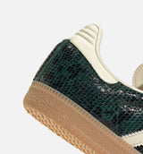 Samba OG Snakeskin Womens Lifestyle Shoe - Cream White/Cream White/Collegiate Green