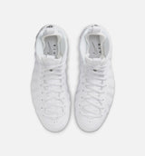 Air Foamposite One Mens Lifestyle Shoe - White/White/White