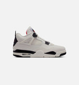 Air Jordan 4 Retro Flight Club Mens Lifestyle Shoe - Sail/Black/University Red Free Shipping