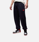 JDN Rare Air Fleece Mens Pant - Black/Red